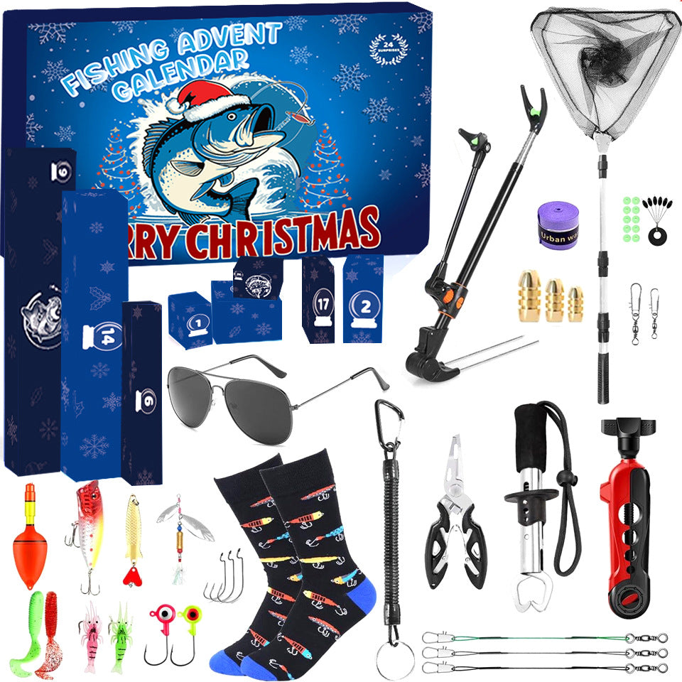 Fishing Advent Calendar Blind Box Toy Set