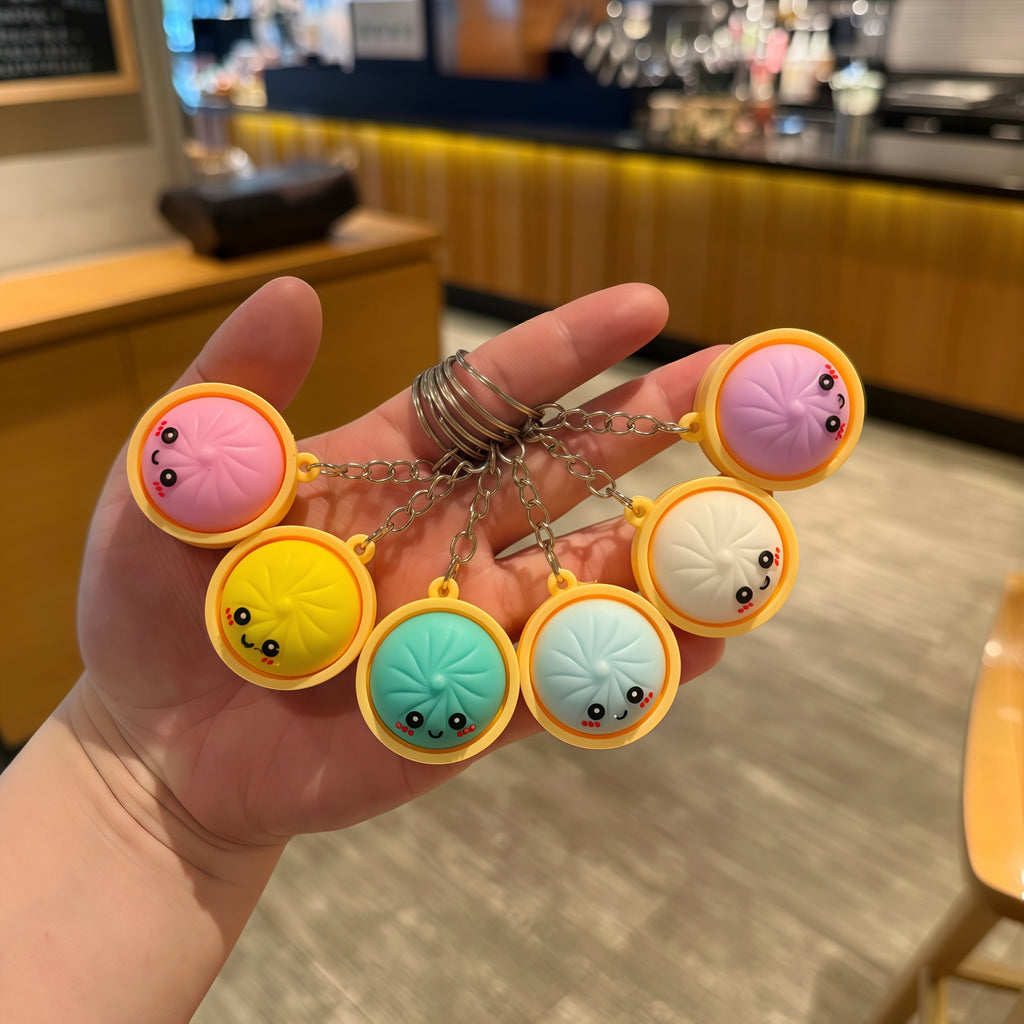 Squishy Dumpling Keychain