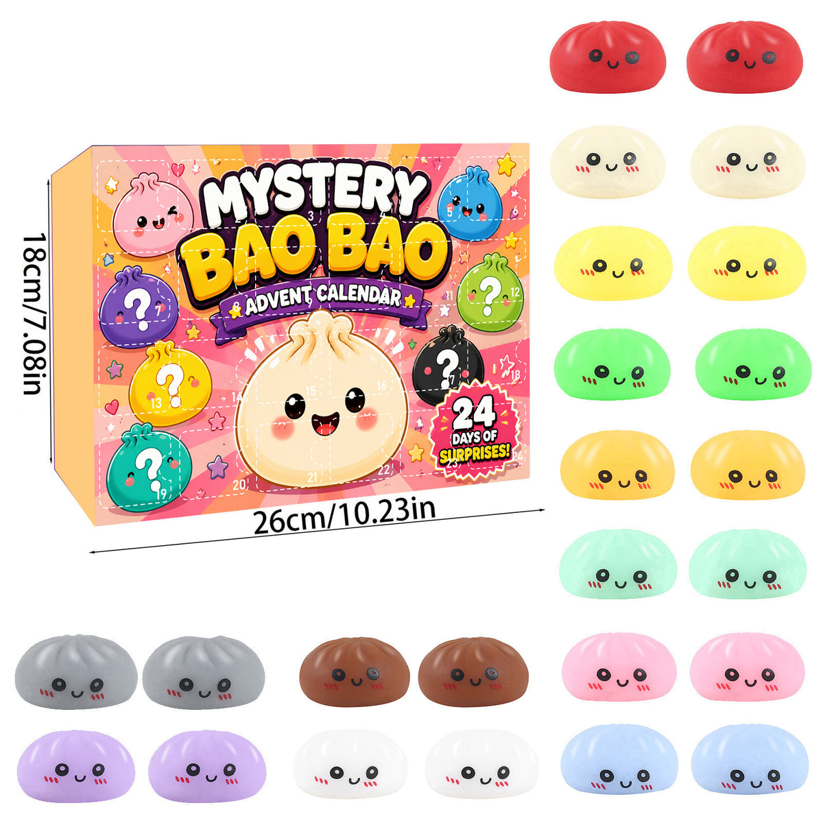 24-Day Countdown Calendar Dumplings