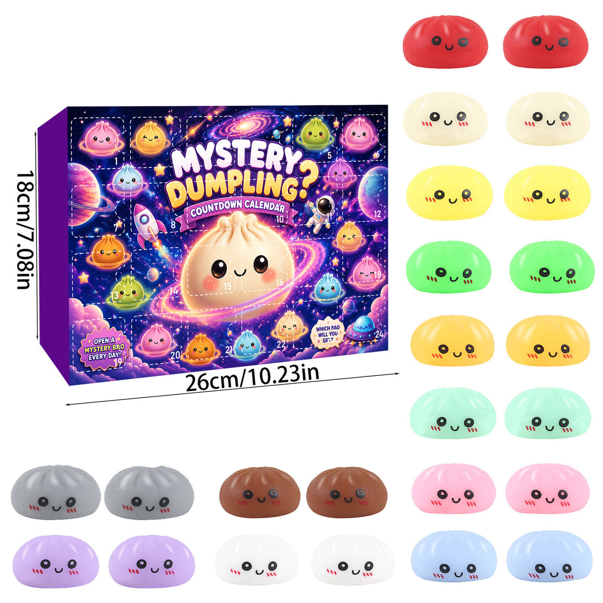 24-Day Countdown Calendar Dumplings