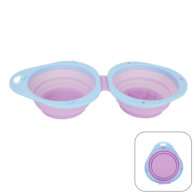 Portable Colapsable Pet Bowl