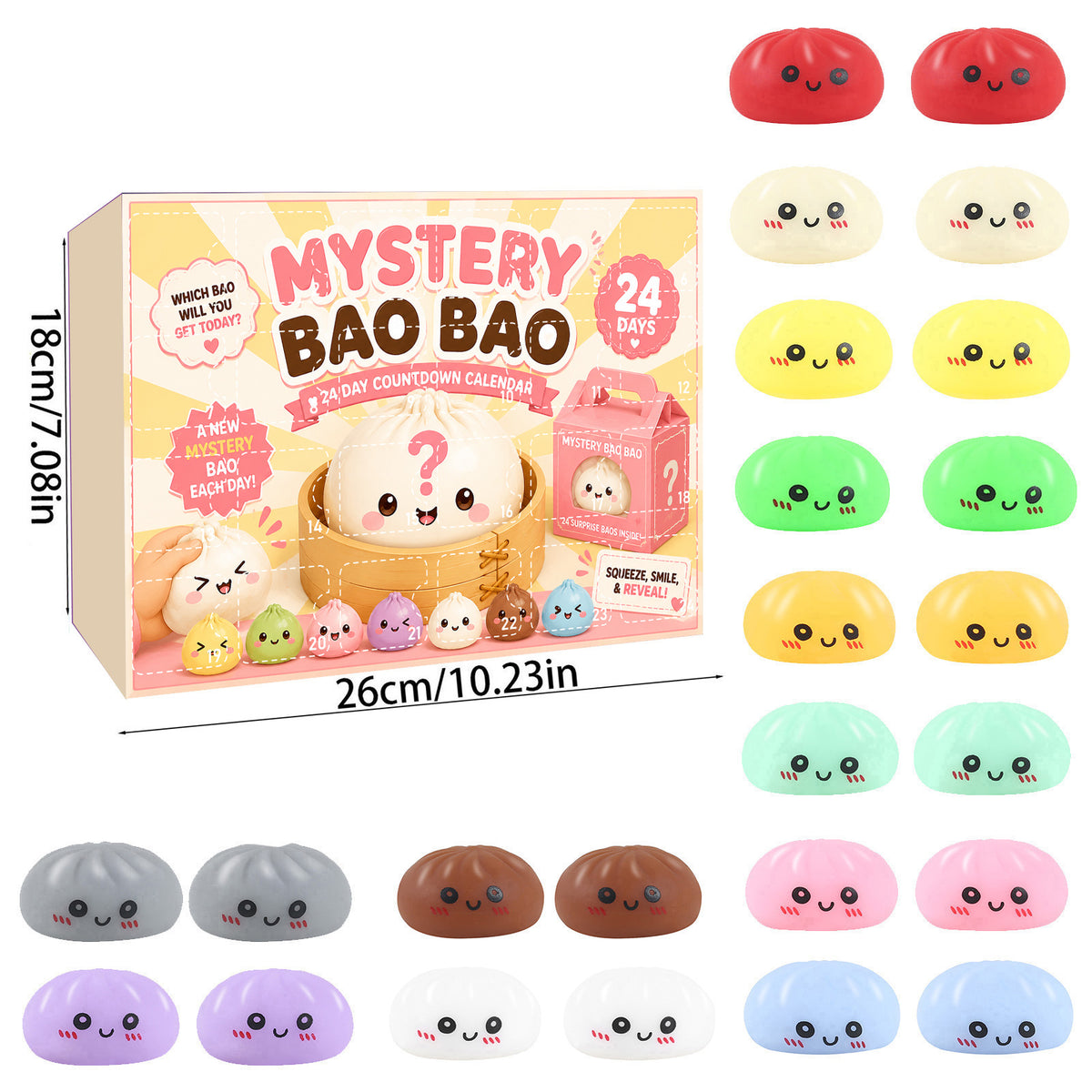 24-Day Countdown Calendar Dumplings