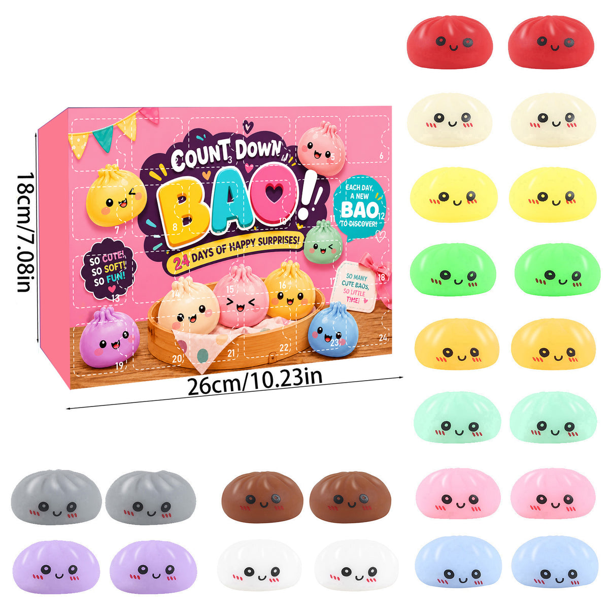 24-Day Countdown Calendar Dumplings