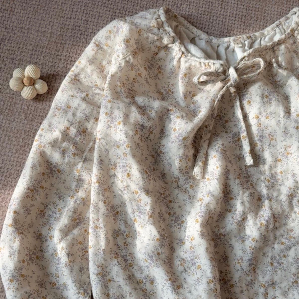 Long Sleeve Cotton Nightgown