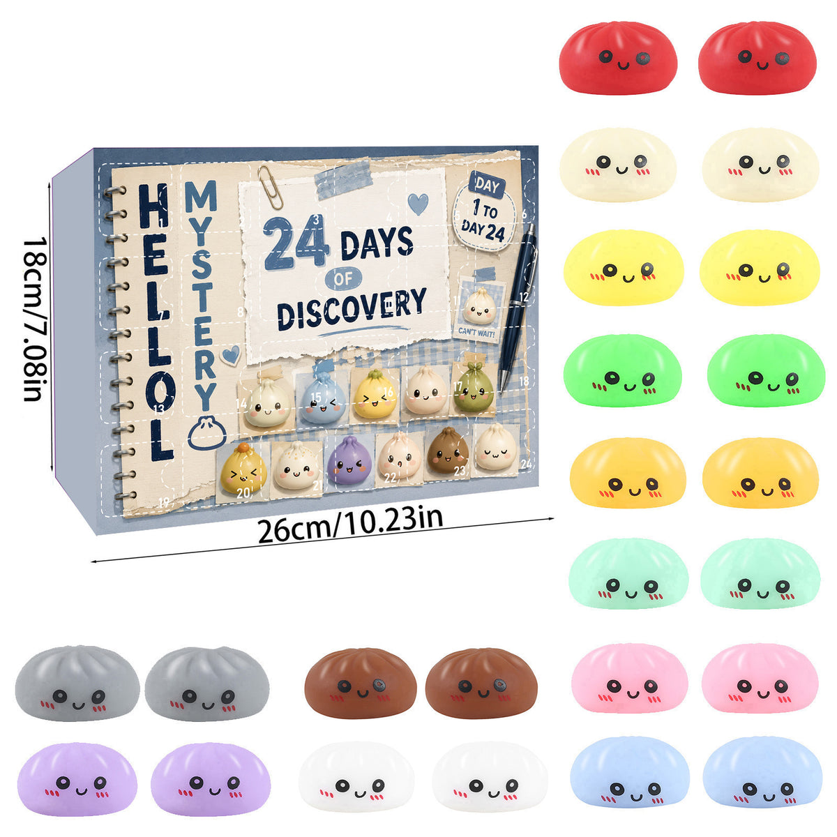 24-Day Countdown Calendar Dumplings