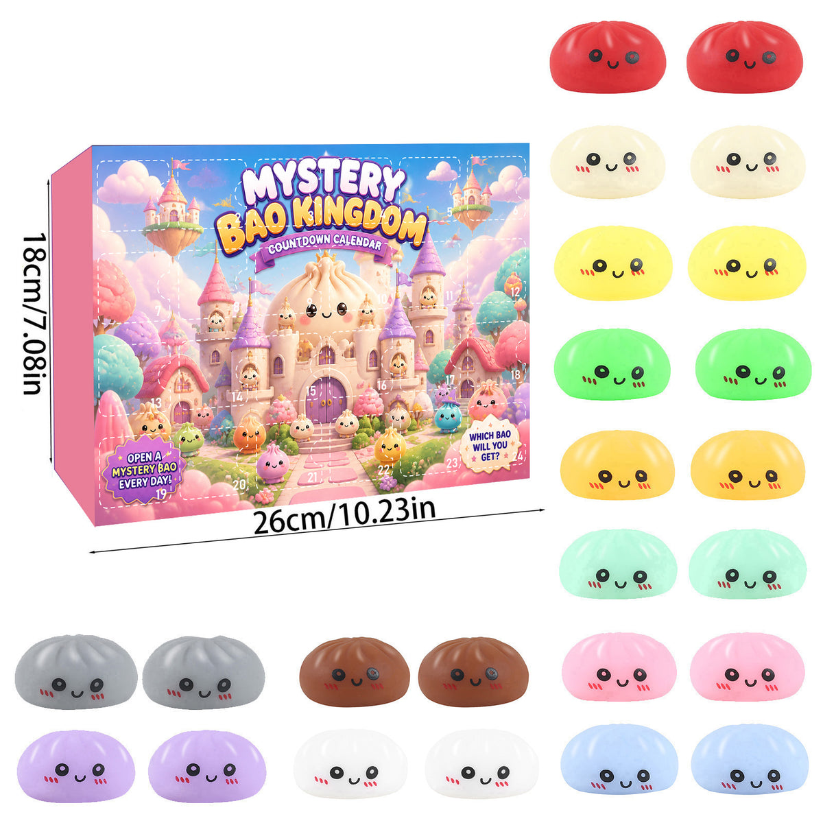 24-Day Countdown Calendar Dumplings