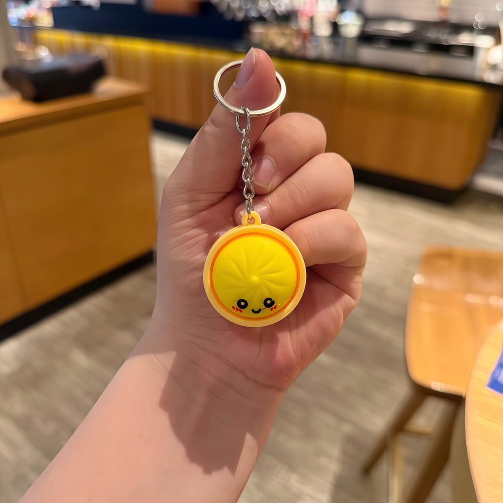 Squishy Dumpling Keychain