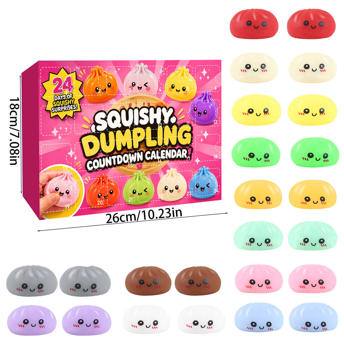24-Day Countdown Calendar Dumplings