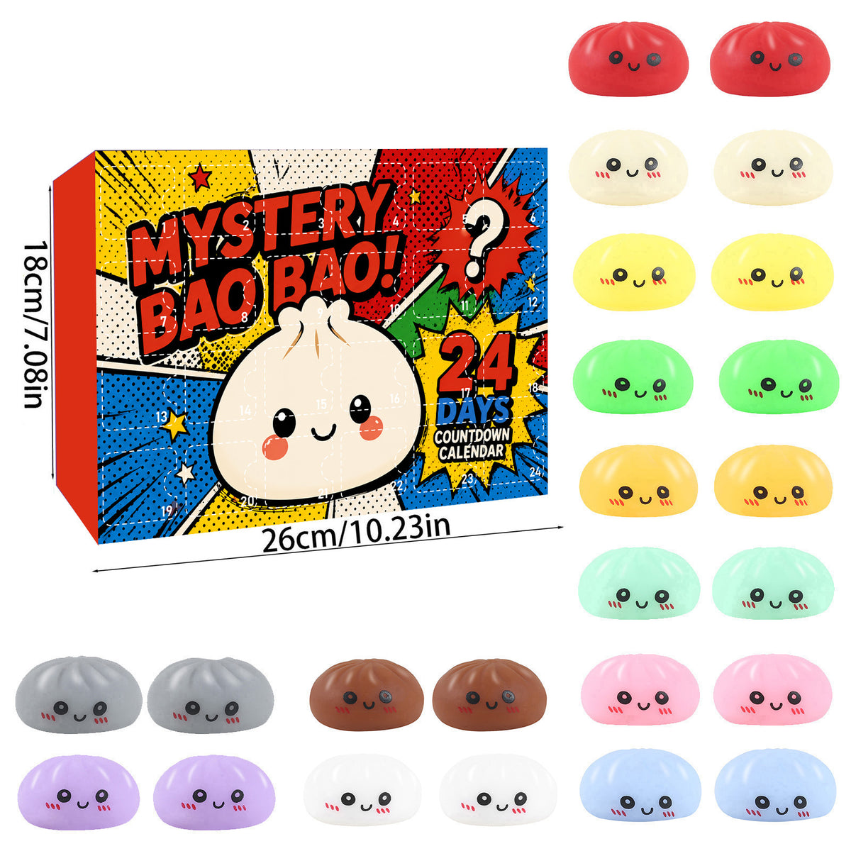 24-Day Countdown Calendar Dumplings