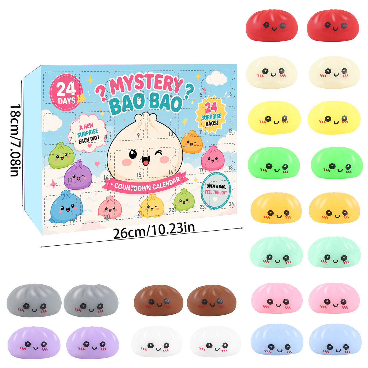 24-Day Countdown Calendar Dumplings