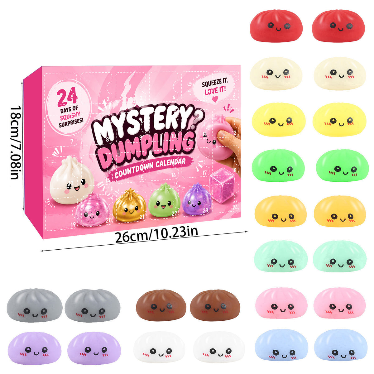 24-Day Countdown Calendar Dumplings