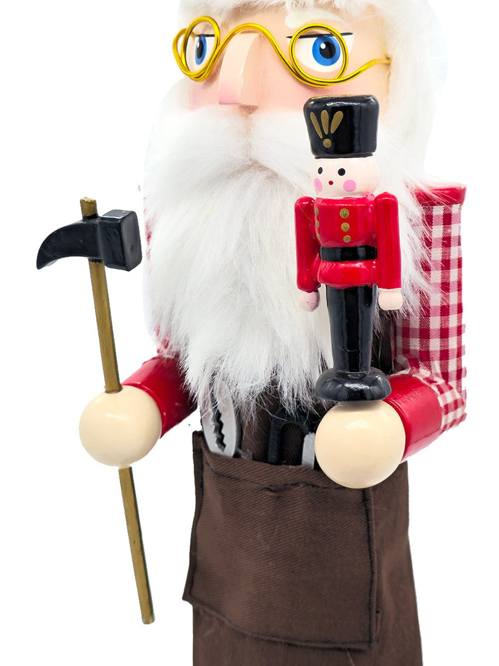 Toymaker Santa Wooden Nutcracker