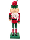 Bearded Elf Wooden Nutcracker