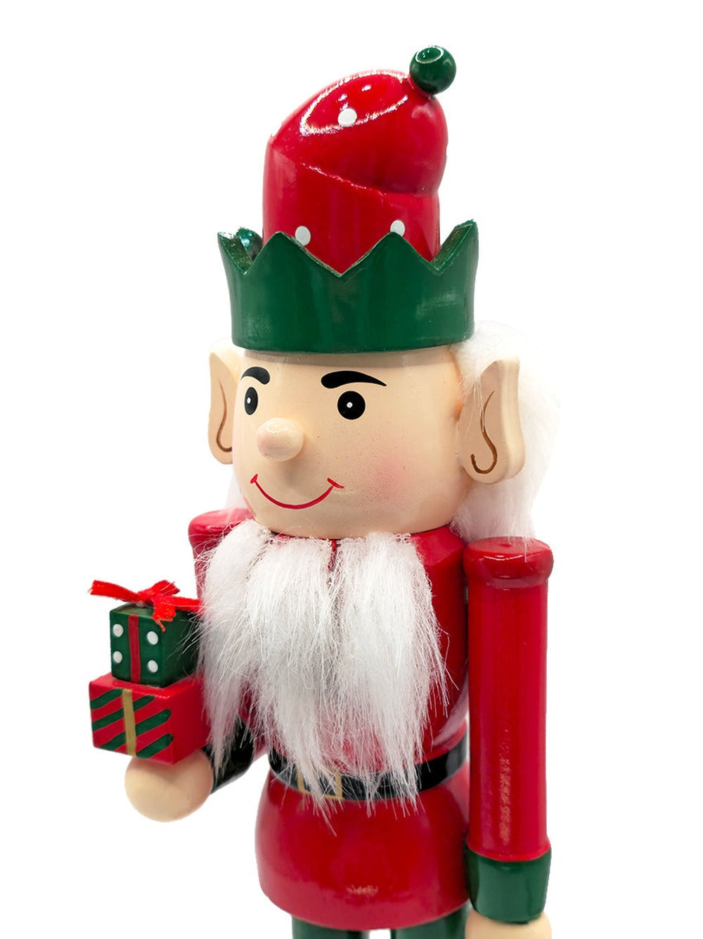 Bearded Elf Wooden Nutcracker