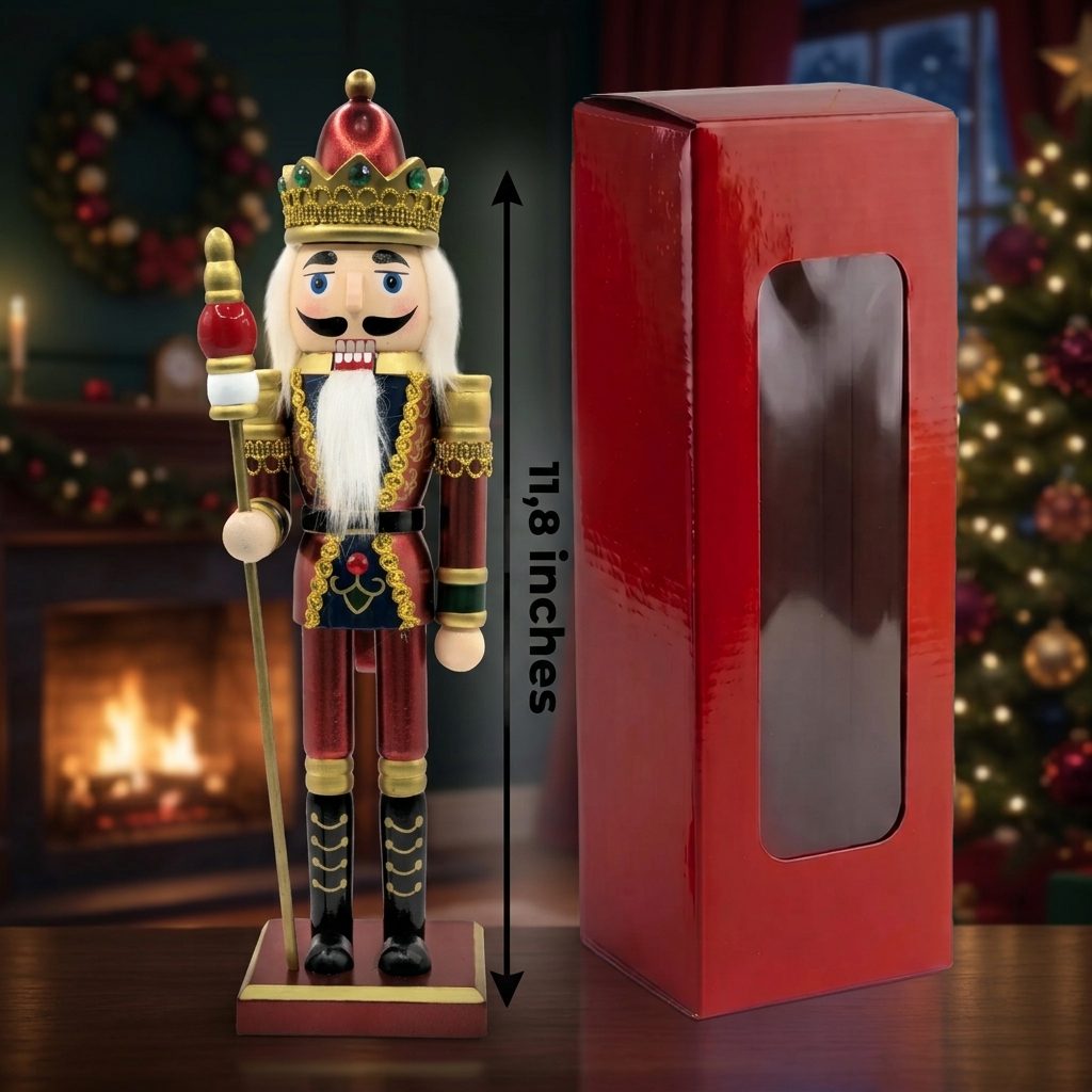 King Wooden Nutcracker