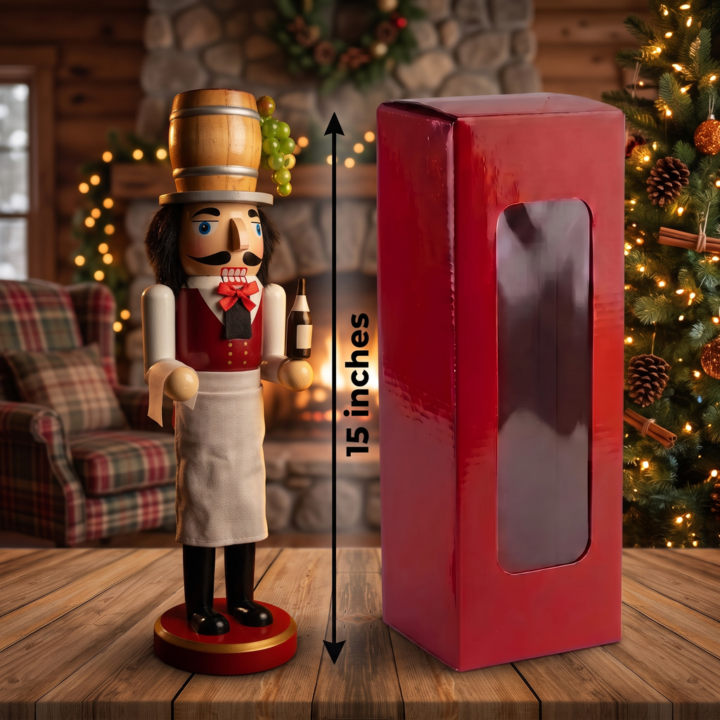 Wine Server Nutcracker