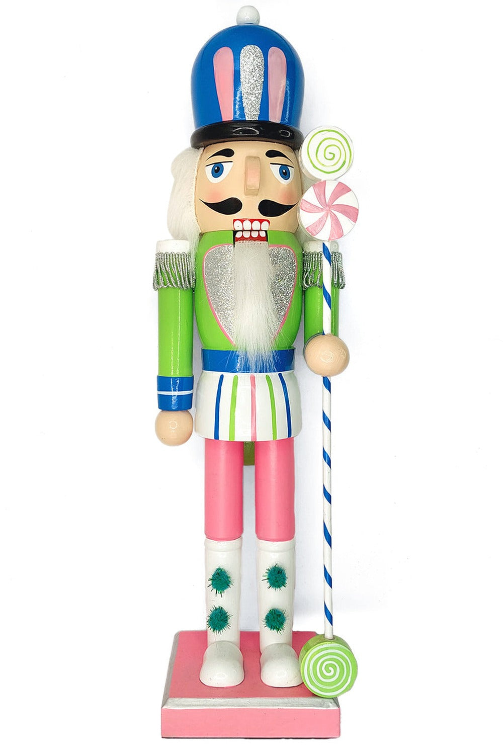 Candyland Christmas Wooden Nutcracker Soldier