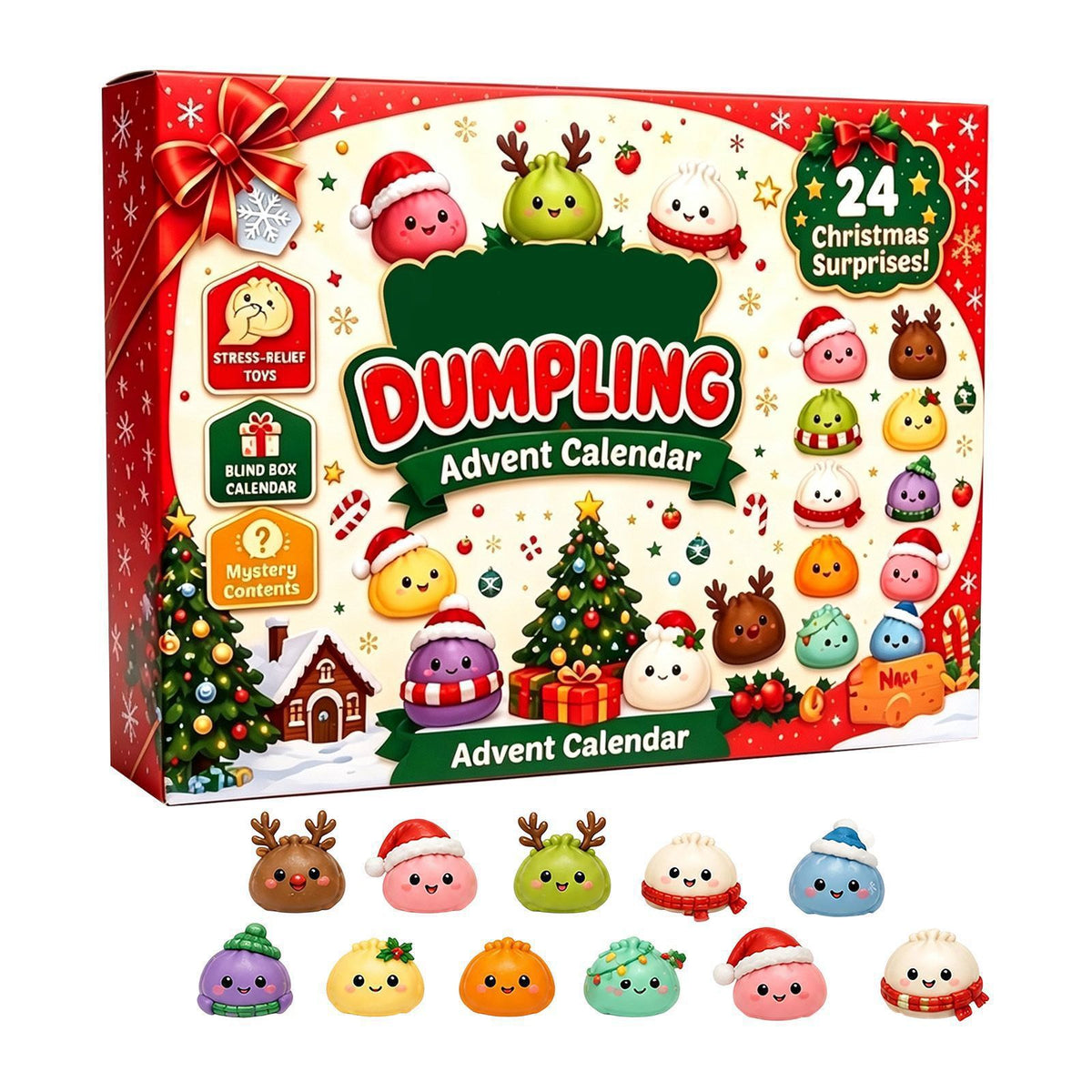 VIRAL 2026 Assorted BOXED SETS Advent Calendar / 8pc FUN BOX