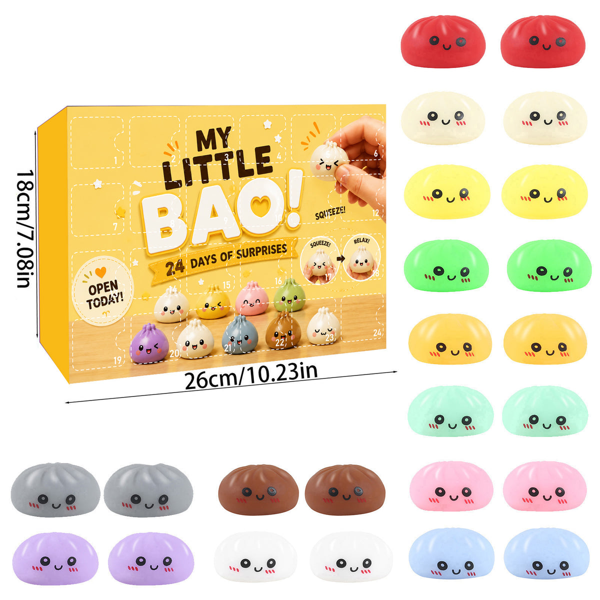 24-Day Countdown Calendar Dumplings