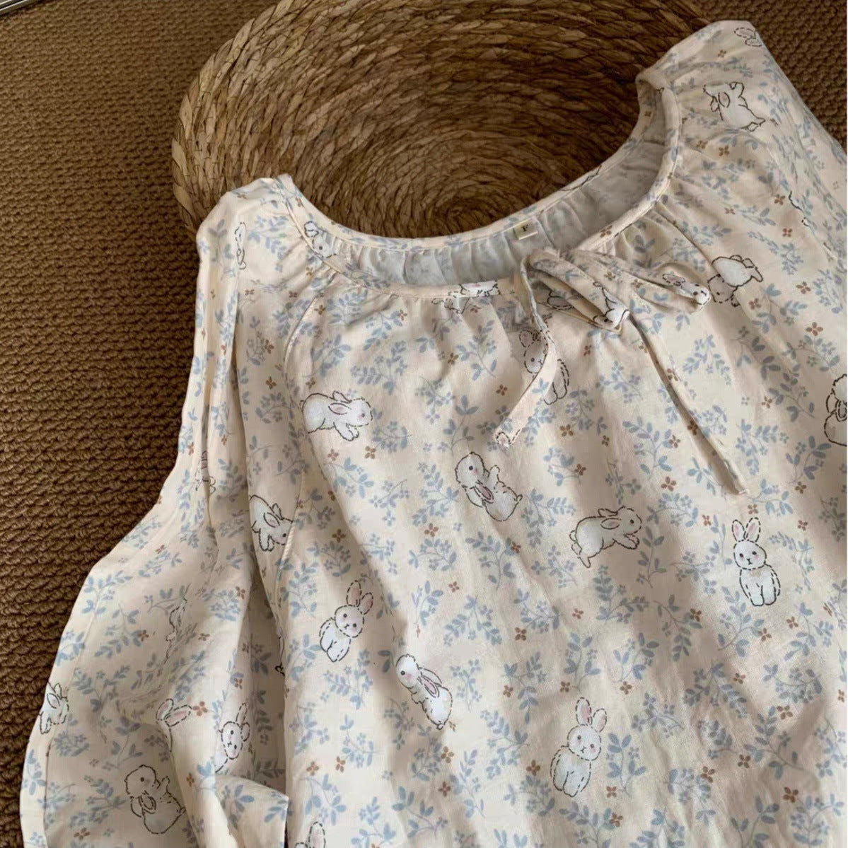 Long Sleeve Cotton Nightgown