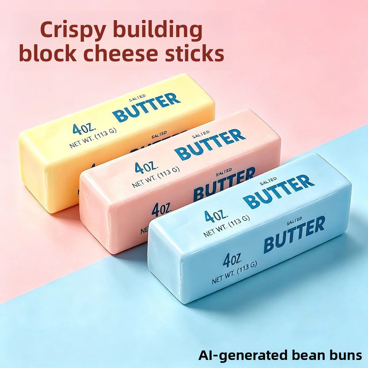 Crunchy Pastel Butter Squishies