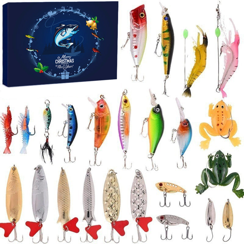 Fishing Advent Calendar Blind Box Toy Set