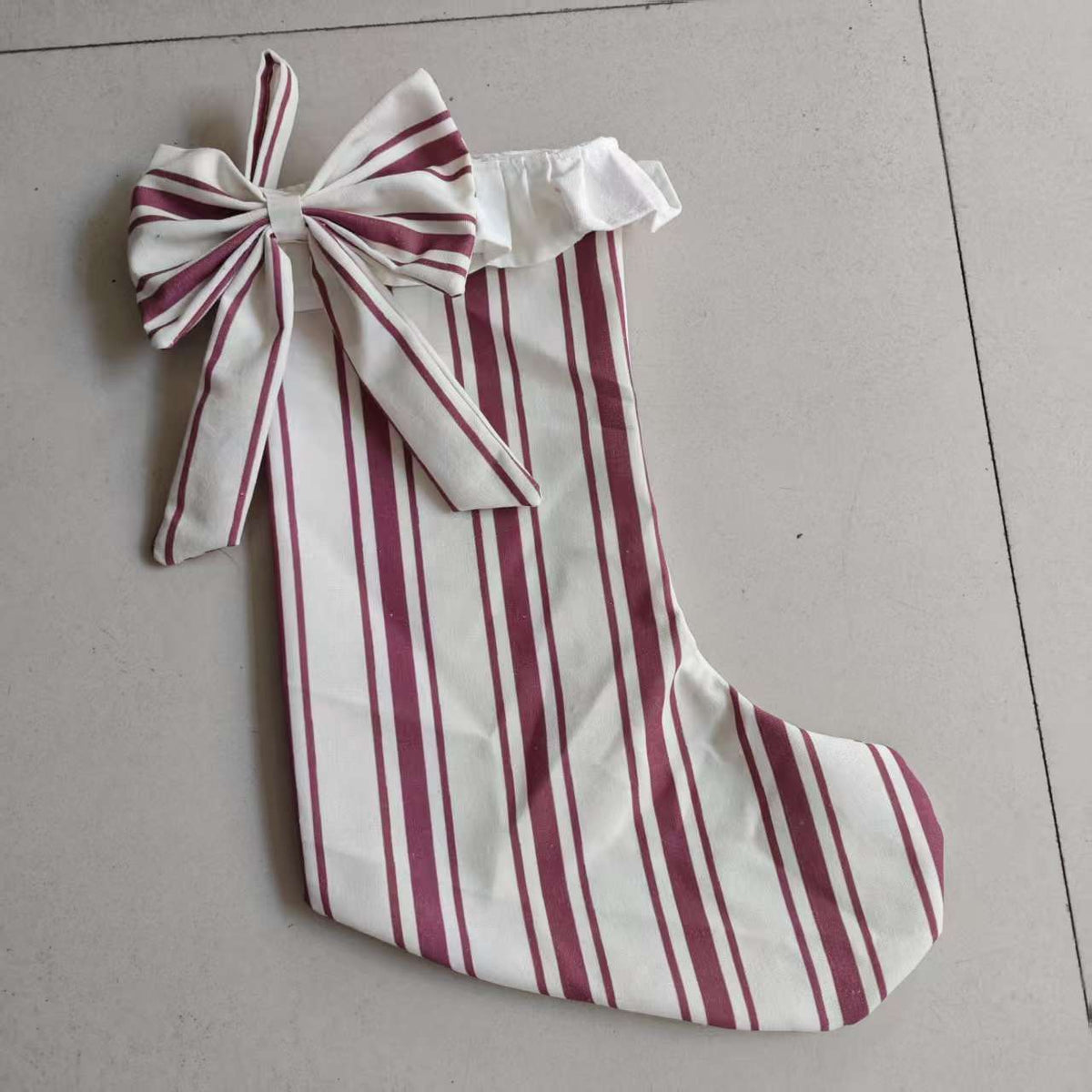 Christmas stockings Gingham/Striped/Bow