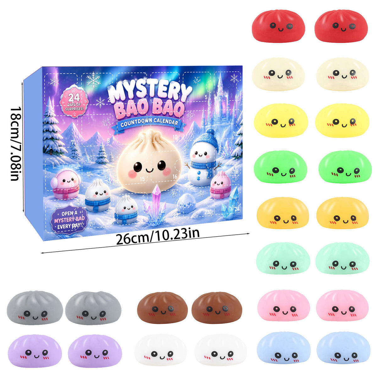 24-Day Countdown Calendar Dumplings