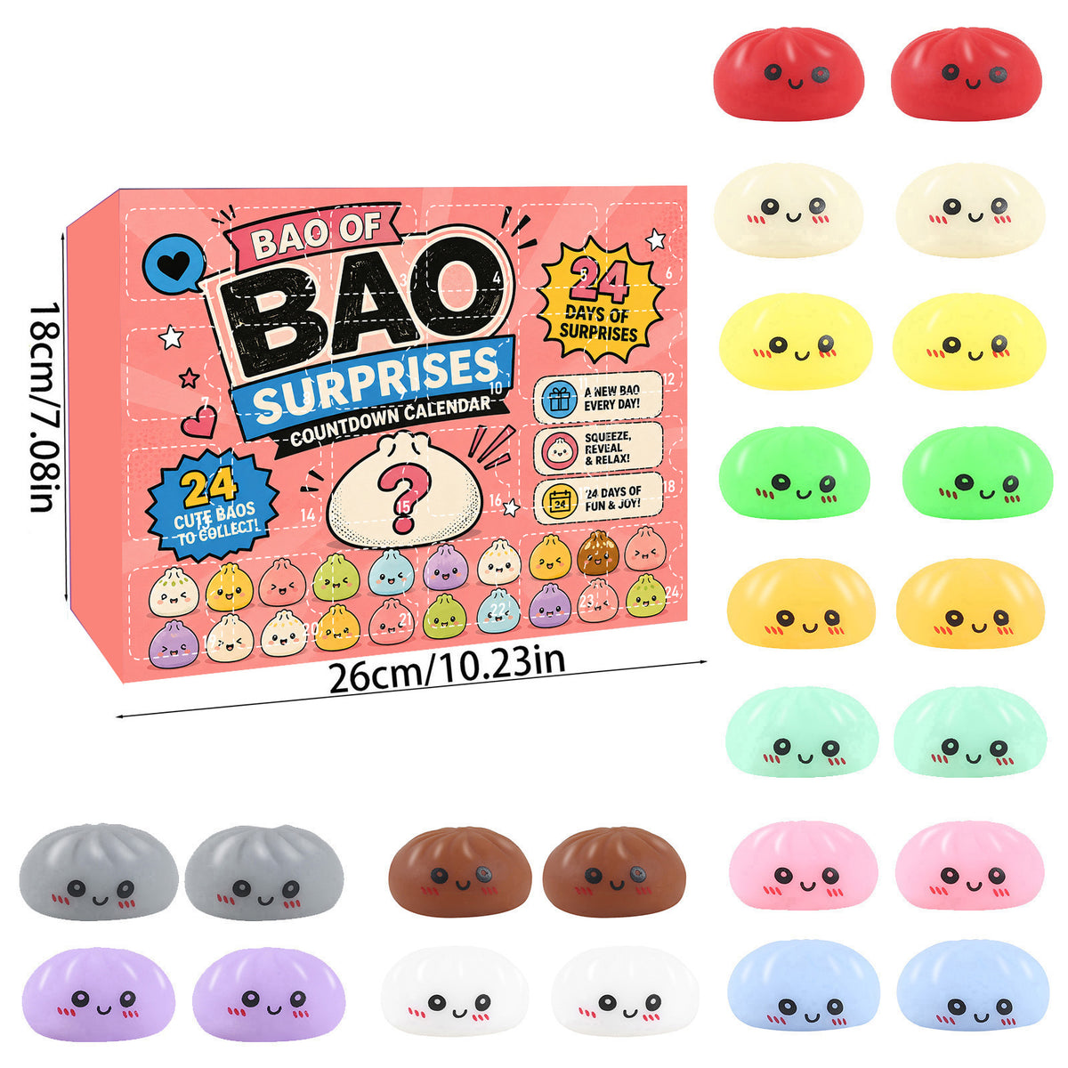 24-Day Countdown Calendar Dumplings