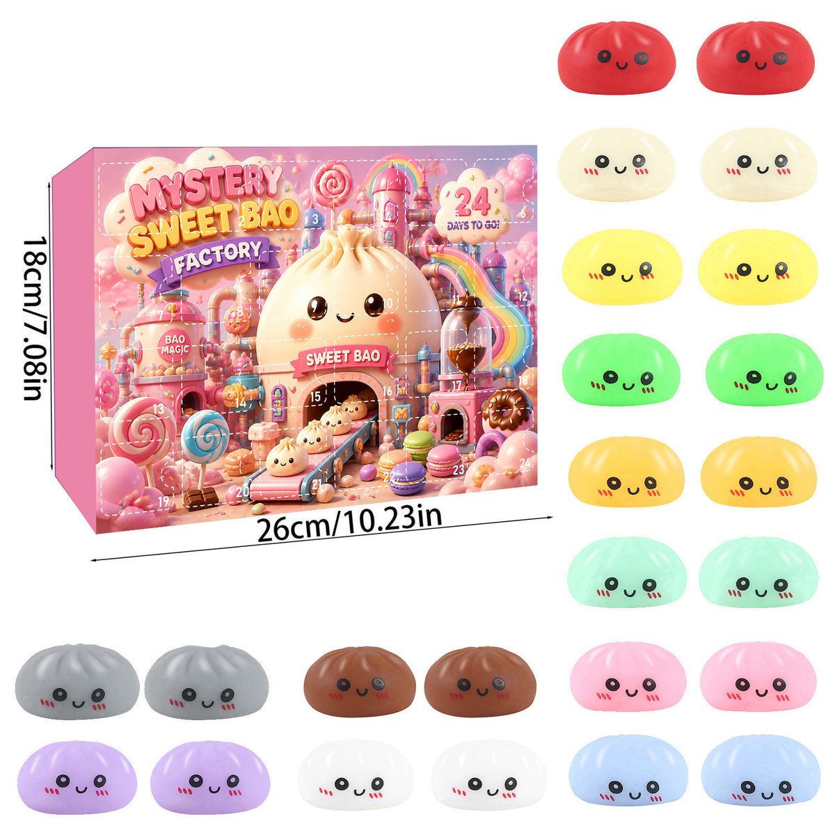 24-Day Countdown Calendar Dumplings