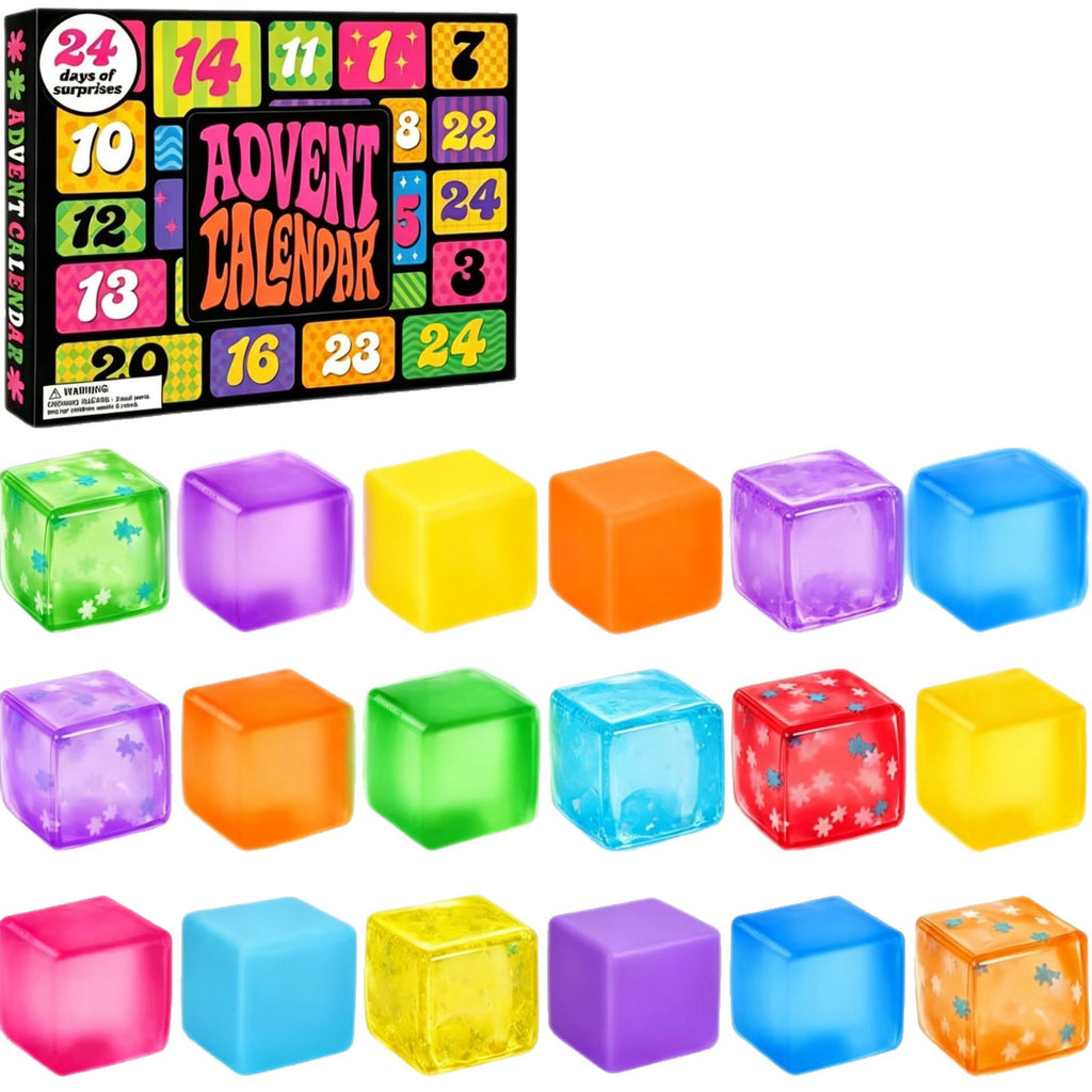 Christmas ice cube-shaped Advent Calender