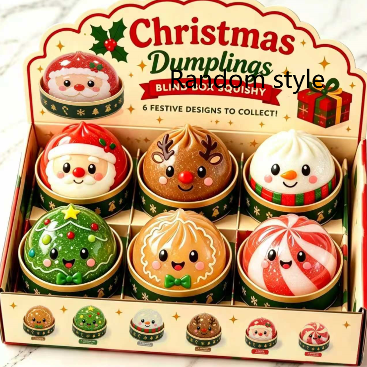 Assorted Squishy Christmas Themed