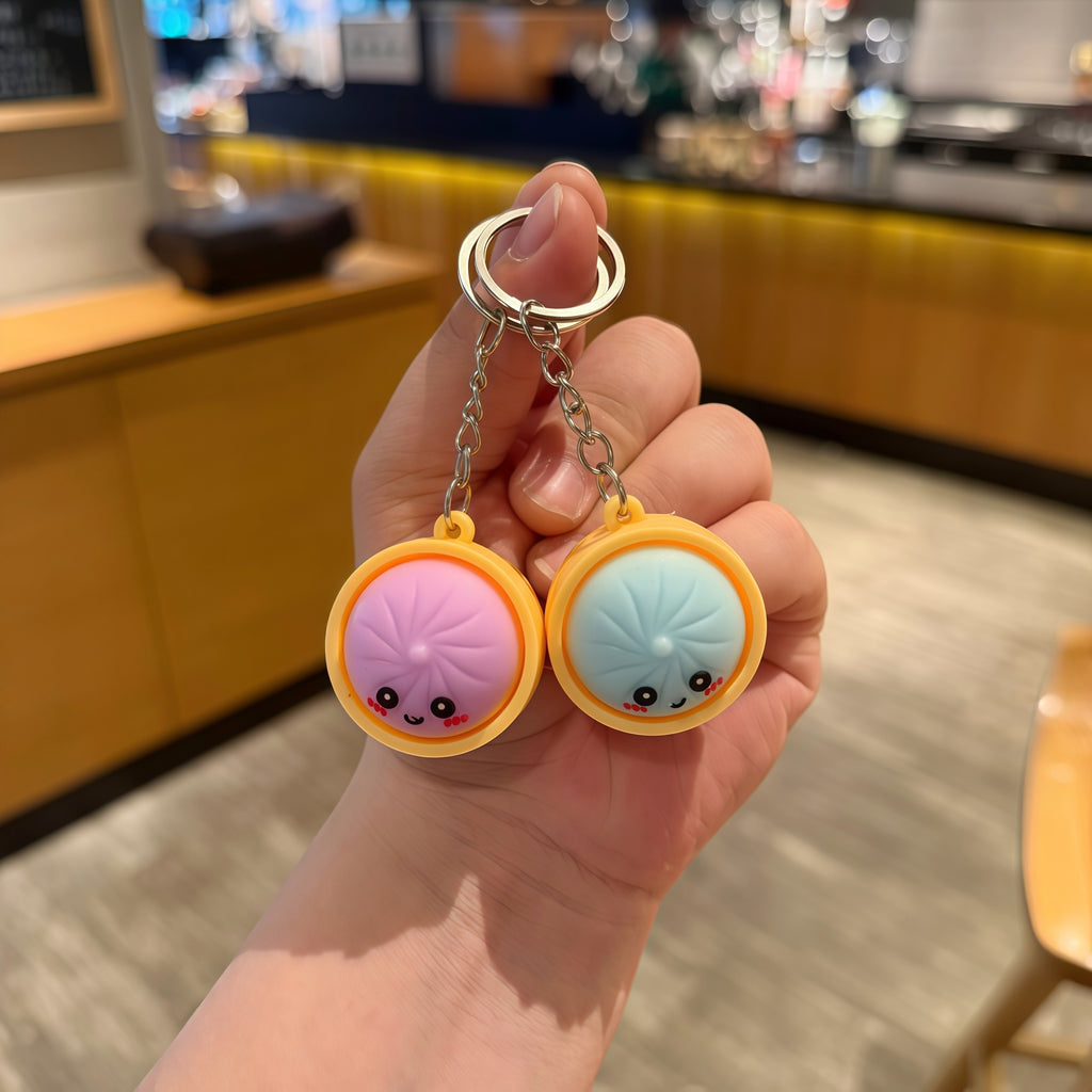 Squishy Dumpling Keychain