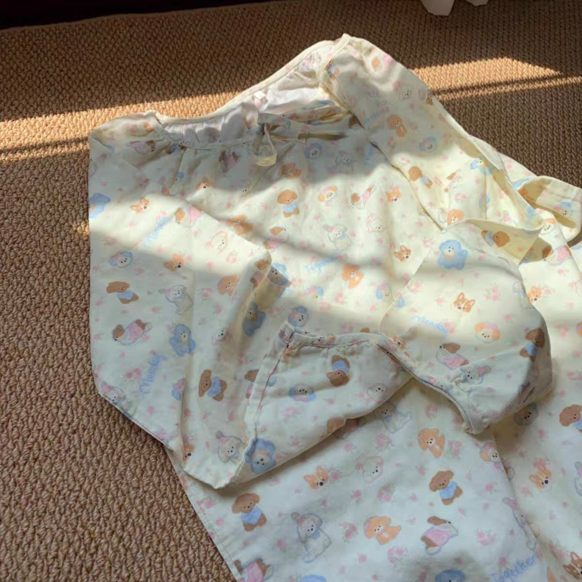 Long Sleeve Cotton Nightgown