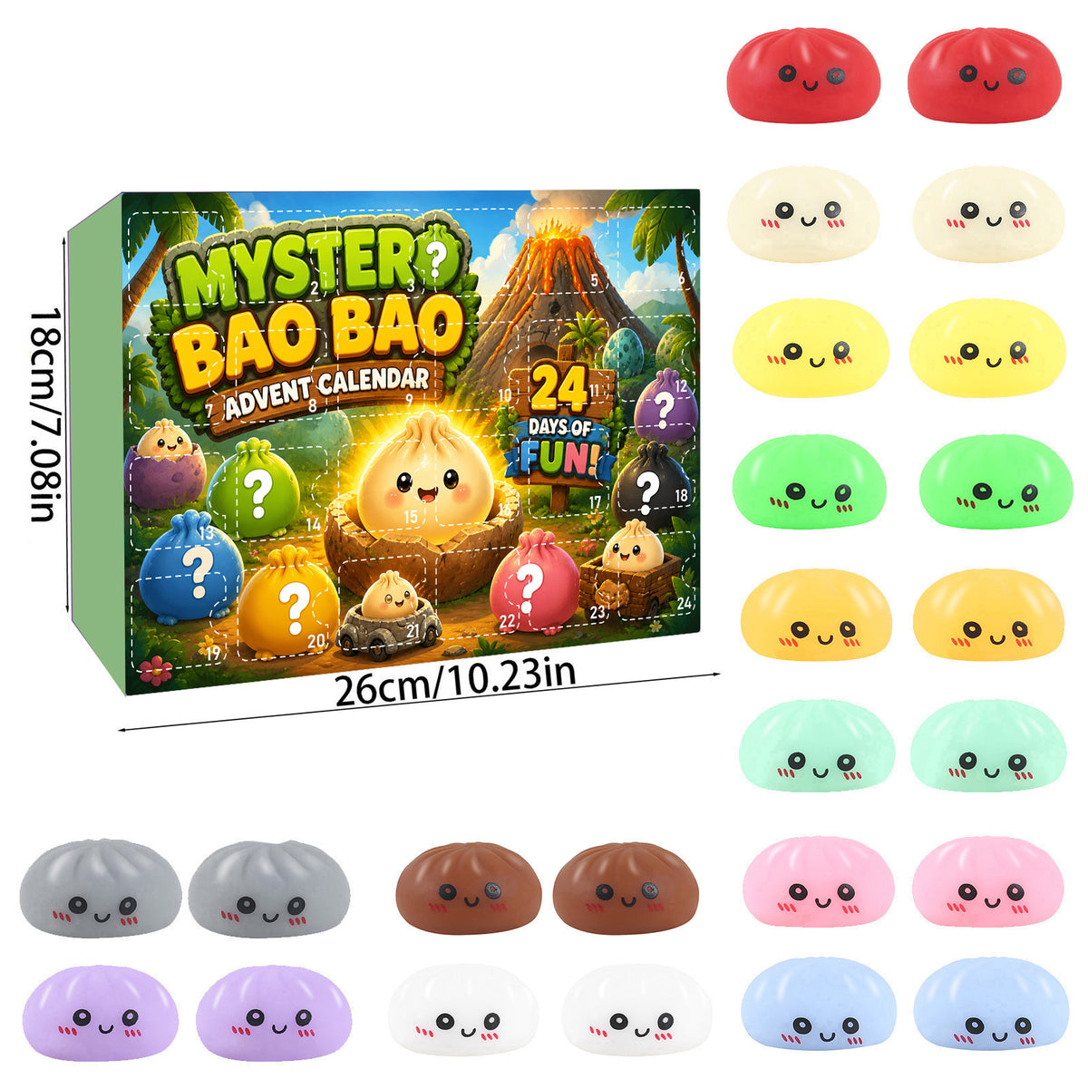 24-Day Countdown Calendar Dumplings